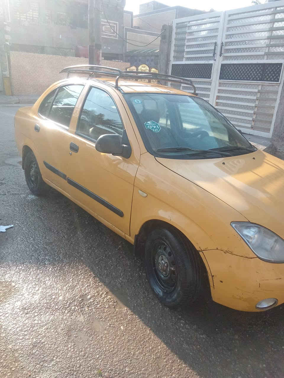 السلام عليكم
طيبه موديل 2015

رقم بغداد بأسمي تحويل ثاني يوم

شاشه اماميه 

اثنين خلفيات

تدفئه تبريد شغال 

بيه شويه خياسات 

كير فول 

مكينه بيه تبخير بس كل 3ايام تنقص قليل
مصفره هيئه وغرامات
السعر 35 وبيها مجال بسيط تجي تكلب بيدك وتقتنع وسهله

مكان بغداد العبيدي 

*********** واتساب  مخابره  اهلا وسهلا
