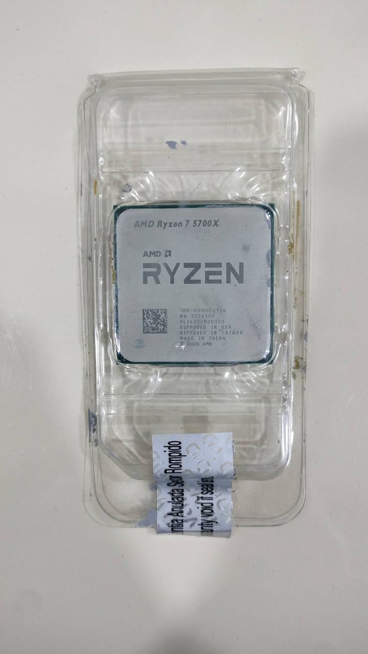 السلام عليكم
 معالجات رايزن للبيع 
R5 2400g .. 40 الف قفل
R5 5600g .. 135 الف قفل
R7 5700x .. 215 الف قفل
R7 5700X3D New try .. 325 الف قفل 
..
متوفر توصيل والاسعار ثابته


**إذا كنت صاحب هذا الإعلان وتريد حذفه لأي سبب، رجاءا أرسل رسالة إلى الدعم الفني**