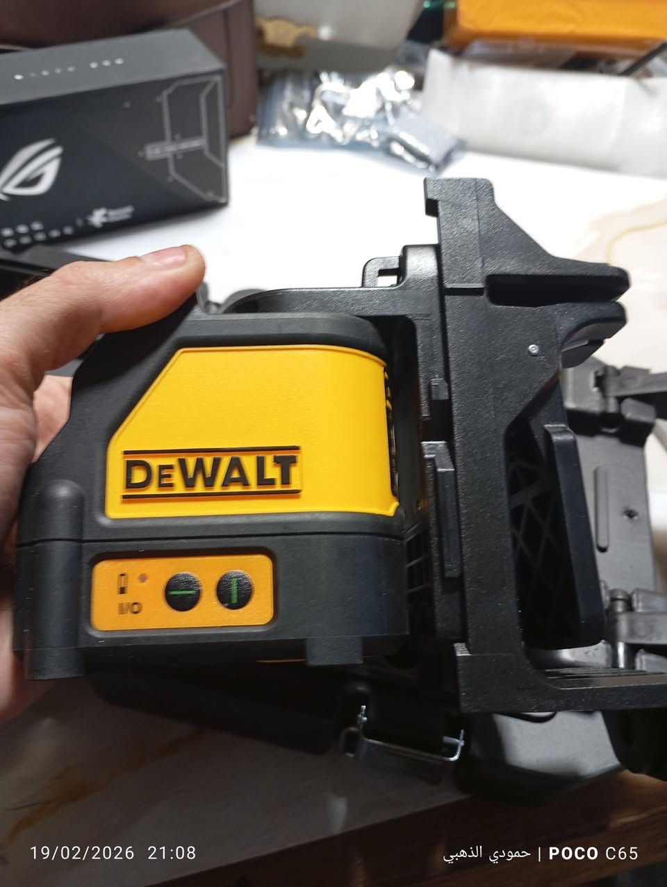كبان ليزري DEWALT 

بطاريات جديد لك 
سعر 25 للحجز خاص


**إذا كنت صاحب هذا الإعلان وتريد حذفه لأي سبب، رجاءا أرسل رسالة إلى الدعم الفني**