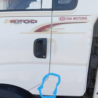 كيا حمل لبيع او مراوس موديل ٢٠١٤ مكفوله كفاله عامه رقم بابل السياره بي...