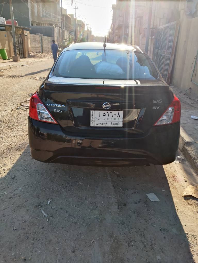 نيسان فيرسا موديل 2017 الون اسود وارد تبريد شغال حداده 80 بالميه دواخل نظيفة عليه غرامه ماليه 450 الف سنويه منتهيه السعر 86 وبيه مجال بسيط اتصال او واتساب على رقمي *********** البصرة, العراق
