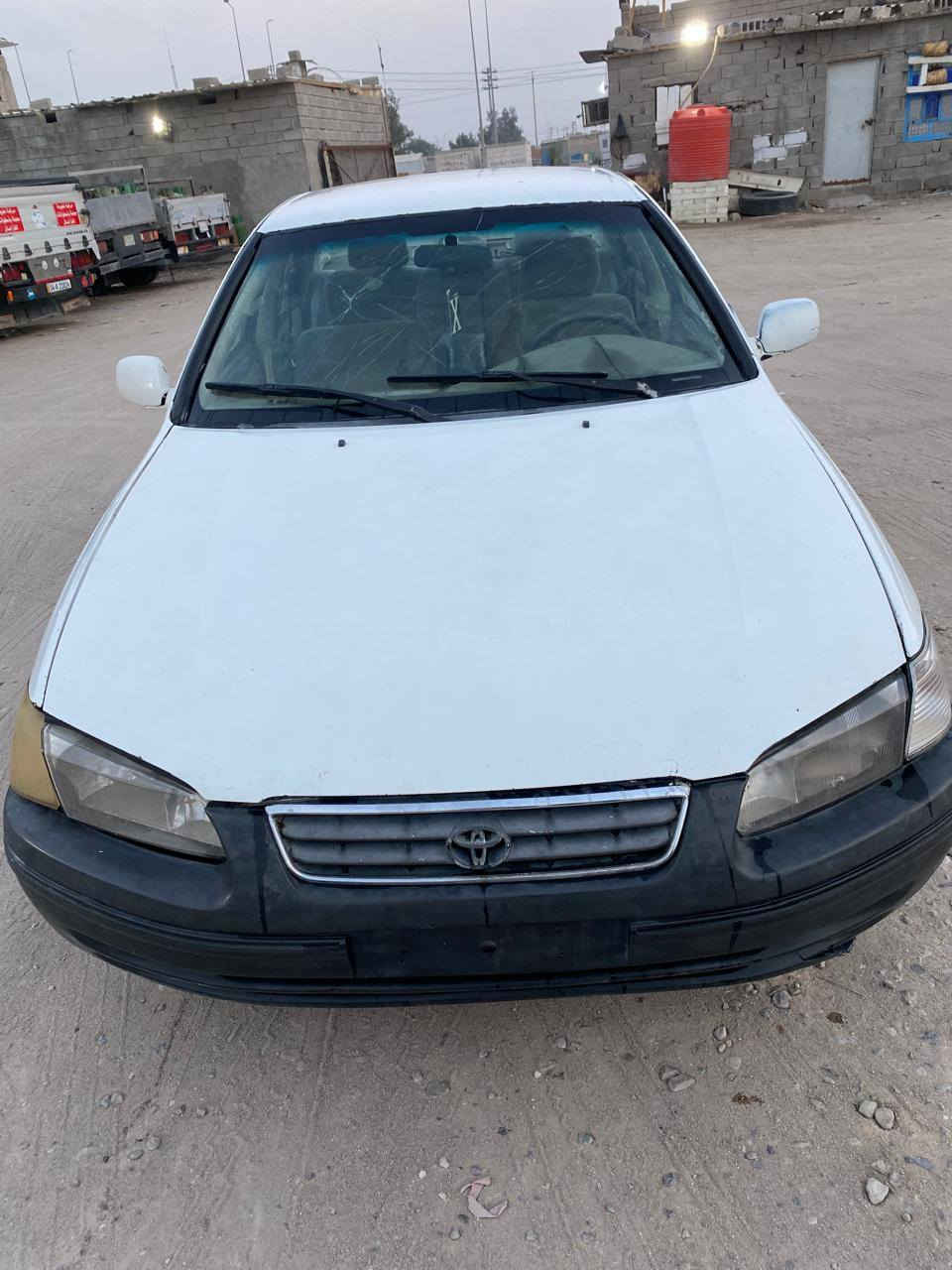 السلام عليكم كامري موديل ٢٠٠١لبيع مزاد الداخليه مكمل معامله من المرور مكفوله مك القصه والضربه كفاله عامه مكينه جديده حاويه بس الكير كايم ***********السعر ٤٠ وبيه مجال مكان البصره الزبير
