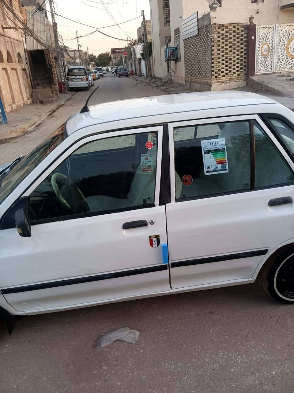 للبيع سايبا موديل 12 رقم قادسيه الماني مشروع وطني تحويل مباشر سياره جديده كلش تراي زيرو جاهزه محرك وكير بالكارتون كهربائيات وحداديه وتخم تاير جديد شواصي نظاف السعر 26 وبيها للشراي مكاني نجف ***********
