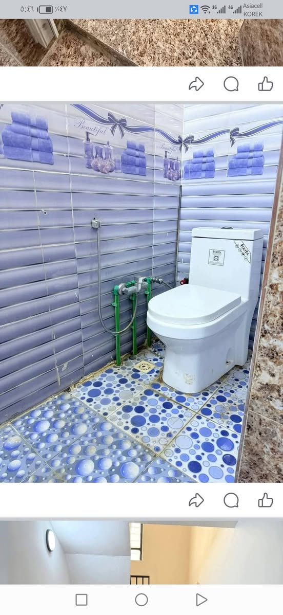 بيت ١٢٥ غرفتين نوم وهول واستقبال ***********
