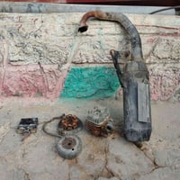 اغراض دراجة بيكم اصليه ..صالنصة وعقل وملف وبوشه الرقم07814219781 الحل