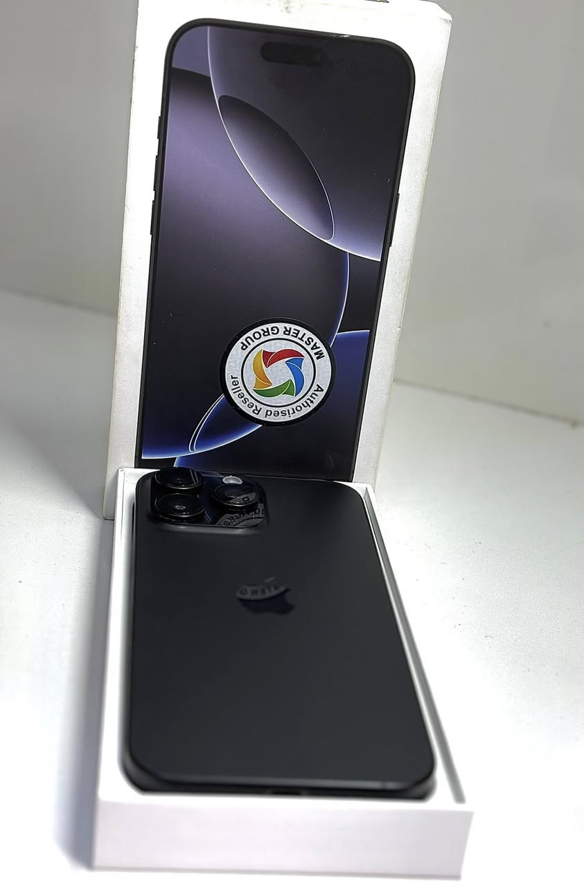 Iphone 16 pro max 256
ايفون 16 برو ماكس ذاكرة 256 لون تيتانيوم الاسود
شرق اوسط ضمان ماستر
بطارية 100 عدد دورات 8 فقط
اخو الجديد كامل ملحقات 
مكاني زيونة شارع الربيعي
مليون و550 قفل
***********
