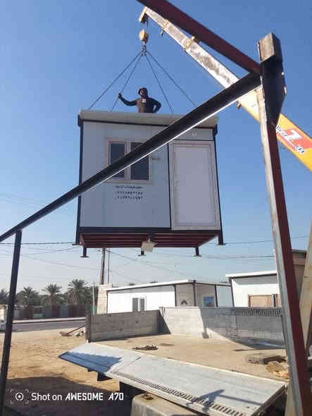 معمل الامجاد لصناعة الكرفانات مستعمل و جديد  جميع  القياسات  درجه أولى حسب الطلب وتجهيز جميع المواقع ويوجد توصيل لجميع المحافظات 🚛🚛وبي أسعار مناسبه الموقع (حله بابل ) يوجد  ضد الحريق 🔥
***********. :*********** خابر ودلل
