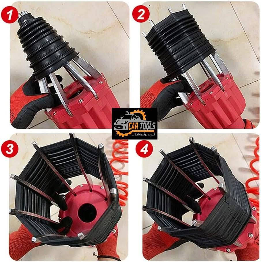 وداعا لاخراج لاستيك الدرايم شفت بالطرق التقليدية المتعبة والمكلفة
فخة تركيب لاستيك درايم شف عام دون الحاجة لتفكيك الدرام شفت
يعمل بضغط هواء كمبريسر
عدة مهمة وضرورية لاصحاب ورشة صيانة السيارات
وهواة تصليح السيارات
سعر المنتج 75 الف          التواصل *********** خاص
