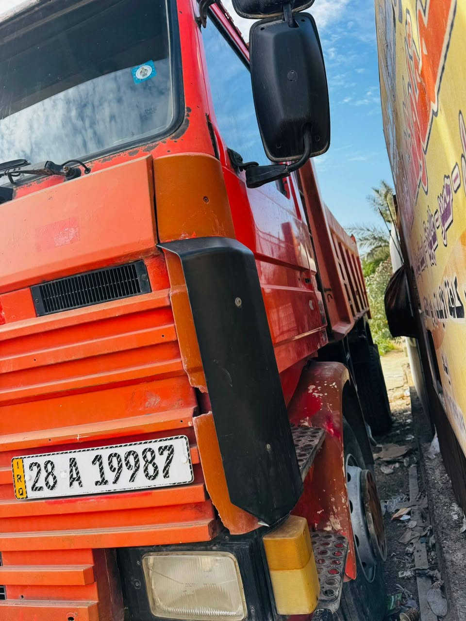 سكانيا البيع موديل 92 رقم نجف انكليزي مكينه 112ونص كير 5/5 تخم تاير جاهزه الشغل مابيه نقص العنوان بغداد البلديات ‏‪السعر 110 رقم راعيهه ‏‪0772 969 6486‬‏
