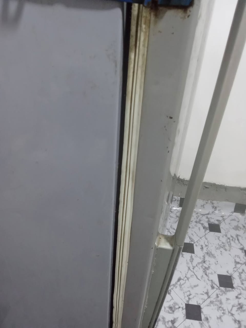 ثلاجه للبيع عطلها الوحيد لاستيكه مال الباب مال البراد متنسد كلش هاي كدامكم بل صوره او مكفوله من اي ضرر ثاني نوعها موجود بل صوره  مكاني بغداد اراشديه قرب جامع الرقيب سعرها 250 او بيها مجال واتساب ***********
