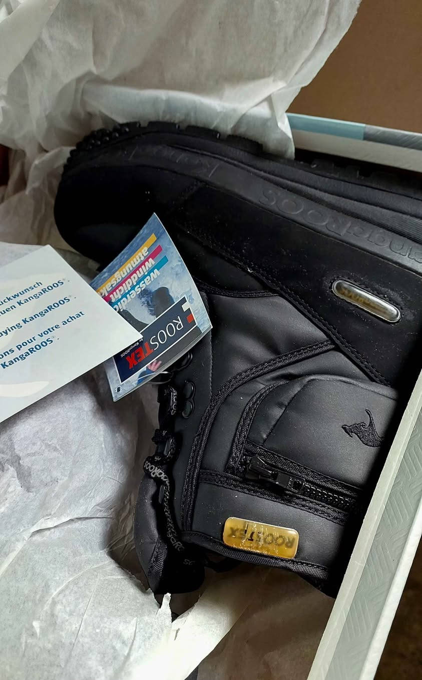 فرصةلاتعوض تصفيةبوت المانيROOSTEXلقياس٣٦ ٣٧ ٣٨ ٣٩ب15ألف ولقياس٤٠-٤٦ب20جلد طبيعي من الاسفل ومن الاعلى مادة البوليسارين اغلى من الجلد(وتر بروف) (عازل للكهرباء) كان بسعر(95يورو) في اوربا لعام 2023-2024 يحتوي مانع صدمات امام +بطانة داخليةفرو وبكعب طبي نقشة مقاوم مانع للانزلاق اثناء،صعود المرتفعات وعلى الارض الخشنةوالملساء بقاعدة طبية تحت كعب القدم متانةوجودة لايضاهيه اي بوت في العالم توصيل5 الف بغداد, العراق


**إذا كنت صاحب هذا الإعلان وتريد حذفه لأي سبب، رجاءا أرسل رسالة إلى الدعم الفني**