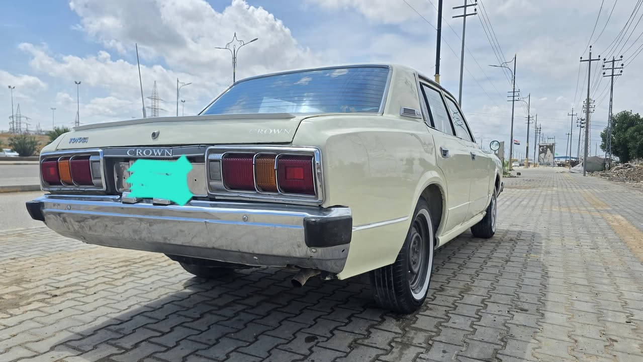 السلام عليكم اكراون موديل١٩٧٨ مكينه 4 ابلاديه كير عادي رقم نينواء انكليزي مشروع وطني السعر ٥٥ وبيه مجال للاستفسار الاتصال برقم *********** العنوان ميسان العماره
