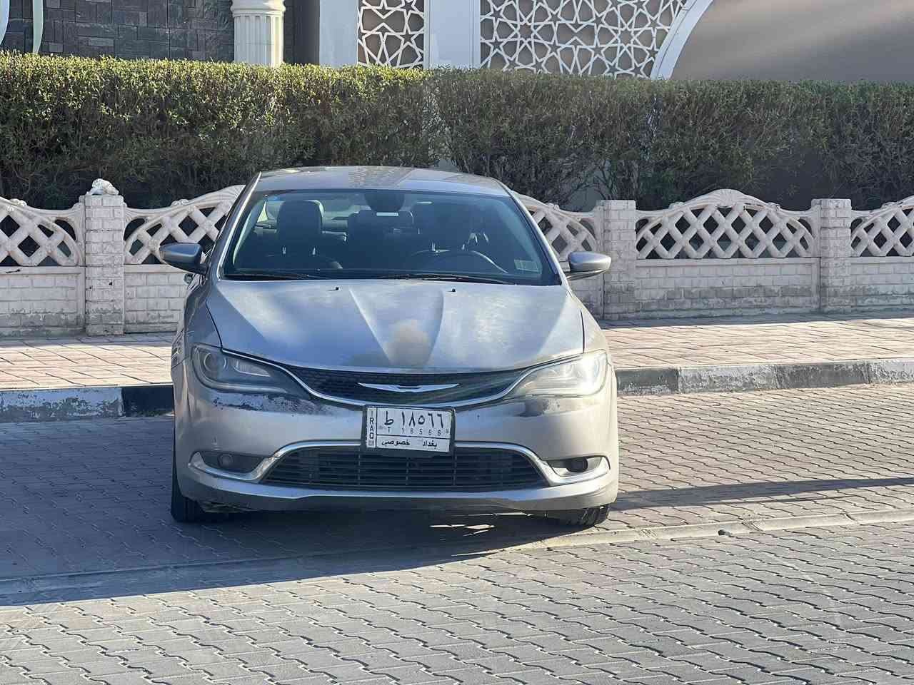 سلام عليكم اخواني الاعزاء
سيارة كرايسلر c200 مديل 2015 
محرك 2400 ( 4 سلندر )
كير 9 نمر 
كامرة خلفية دوارة
تحكم ستيرن
كشنات جلد كهربائي 
مثبت سرعة 
ويل كب عنكبوت مميز 
حدادية فول 
تبريد ثلج ع الفحص 
السيارة مرقمة بغداد سنويتها نهاية 2027
السيارة ضررها بنيد وجاملغ بدون شواصي 
طاك الايرباك ومرجع سستم 
السيارة ماشية 145 الف ميل 
السيارة موضحة بالصور كل تفاصيلها 
السعر 87 وبيها مجال للشراي 
للتواصل على الخاص او عن طريق الرقم ***********

#للبيع_فقط
