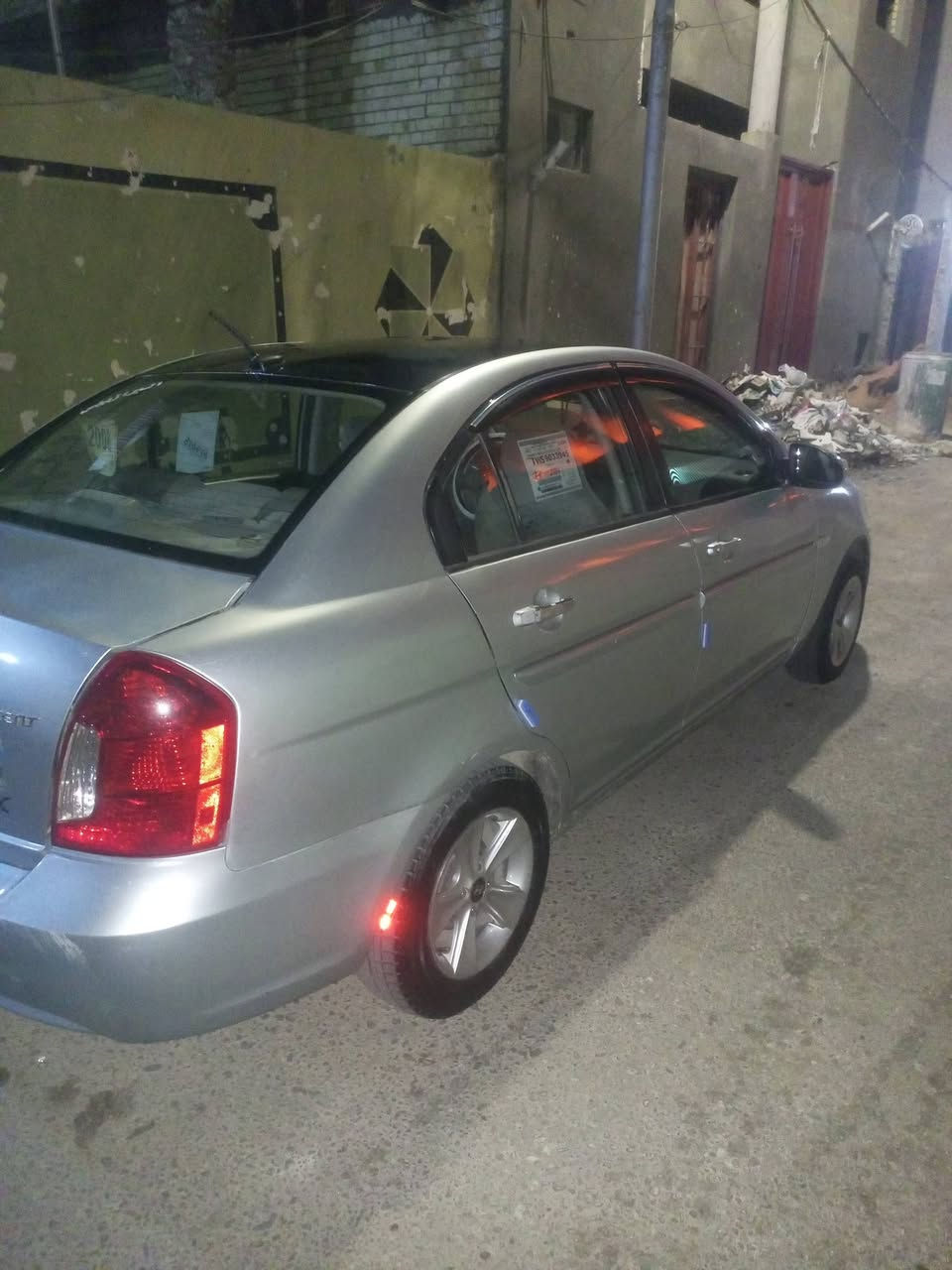 للبيع
اكسنت موديل 2008 گير ومحرك مكفولات جدد تبريد ثلج تخم تاير  سياره مصبوغة عام جماليه مكفوله من ضربه 
رقمهه بغداد سيارة صاعده هزه باقي بس معامله تكملهه بغداد 
مالكهه يمي بالنجف ويريد مداور 
السعر 70  مجالهه حگ الجيه 
***********
