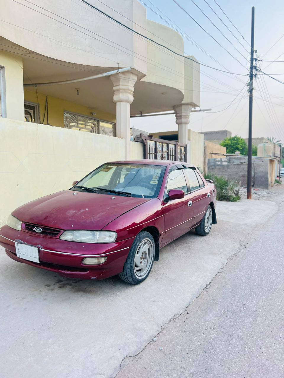 سلام عليكم كيه سيفيه موديل ٩٥ رقم بغداد الماني سياره بسمي وسنويه ل ٢٠٢٩ 
سعره ٣٣ وبيهه مجال وتعال شوف بعيونك واني خادم الك  المكان واسط الحفريه 

***********
