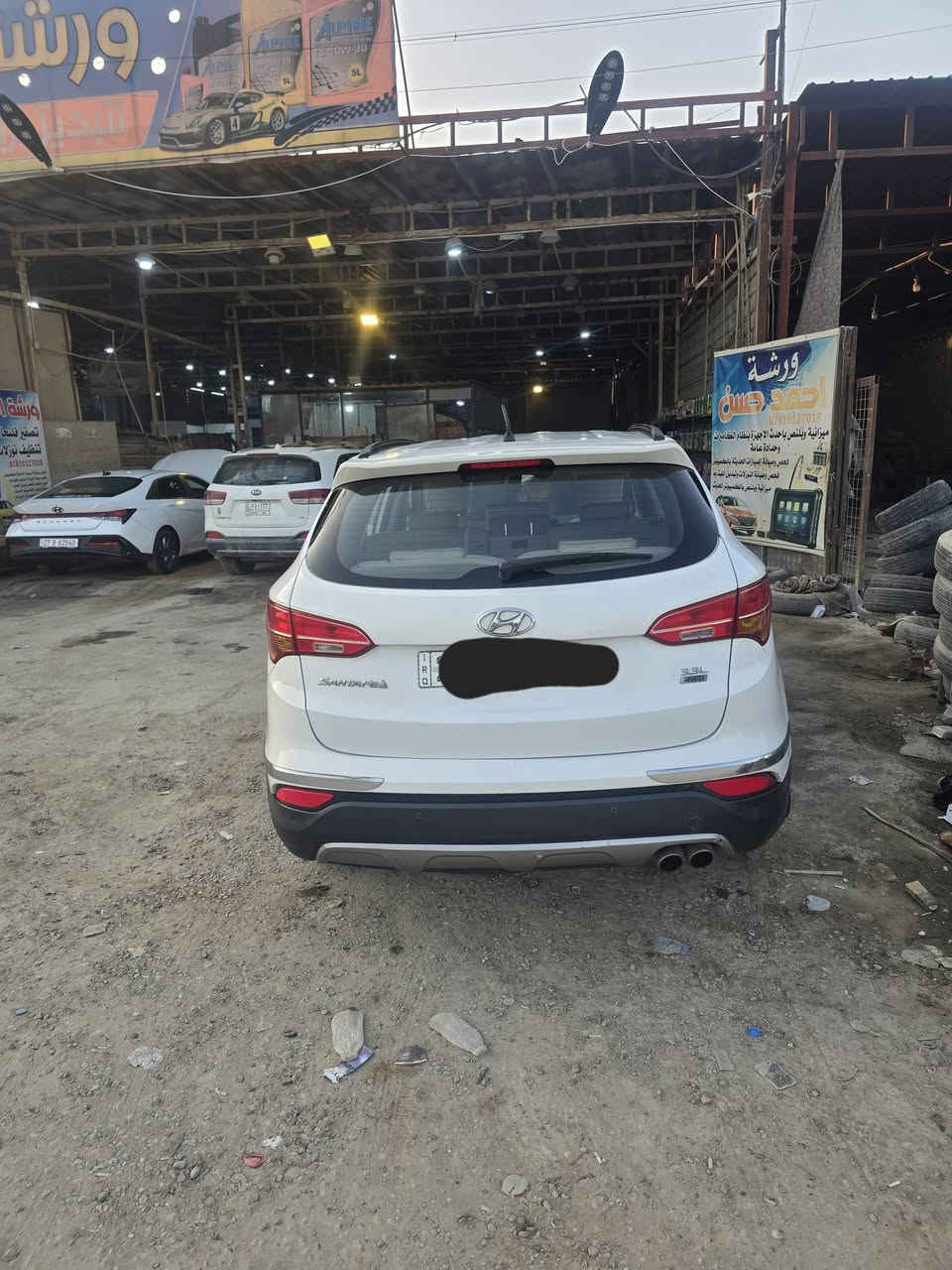 سنتافيه خليجي موديل ٢٠١٤ كفاله عامه 
محرك ٦ سلندر 
٧ راكب 
٣ قطع تبريد 
شاشه كاميرا حساس خلفي 
فور ويل 4x4
ماشيه ١٠٤ ألف على وضع الشركه 
رقم ذي قار/تحويل مباشر 
مكان السياره ذي قار 
للاستفسار الاتصال على صاحب السياره  ***********
غير متواجد على الماسنجر مكلف بالنشر  .
