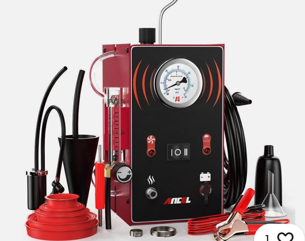 ذا الجهاز هو جهاز كشف تسرب الدخان من أنسيل (ANCEL S300)، وهو أداة تشخيصية لتسربات أنابيب السيارات والدراجات النارية. 
الاستخدام: كشف تسربات نظام EVAP (نظام التحكم في انبعاثات الوقود)، ونظام السحب، والعادم، وغيرها من أنظمة الأنابيب. 
المميزات: ينتج كمية كبيرة من الدخان في 30 ثانية، ويحتوي على مقياس ضغط ومقياس تدفق مدمج لتحديد حجم التسرب. 
التشغيل: يتصل ببطارية سيارة بجهد 12 فولت لتشغيله. 
السعر التقريبي: حوالي 100 إلى 170 دولارًا أمريكيًا حسب البائع.


**إذا كنت صاحب هذا الإعلان وتريد حذفه لأي سبب، رجاءا أرسل رسالة إلى الدعم الفني**