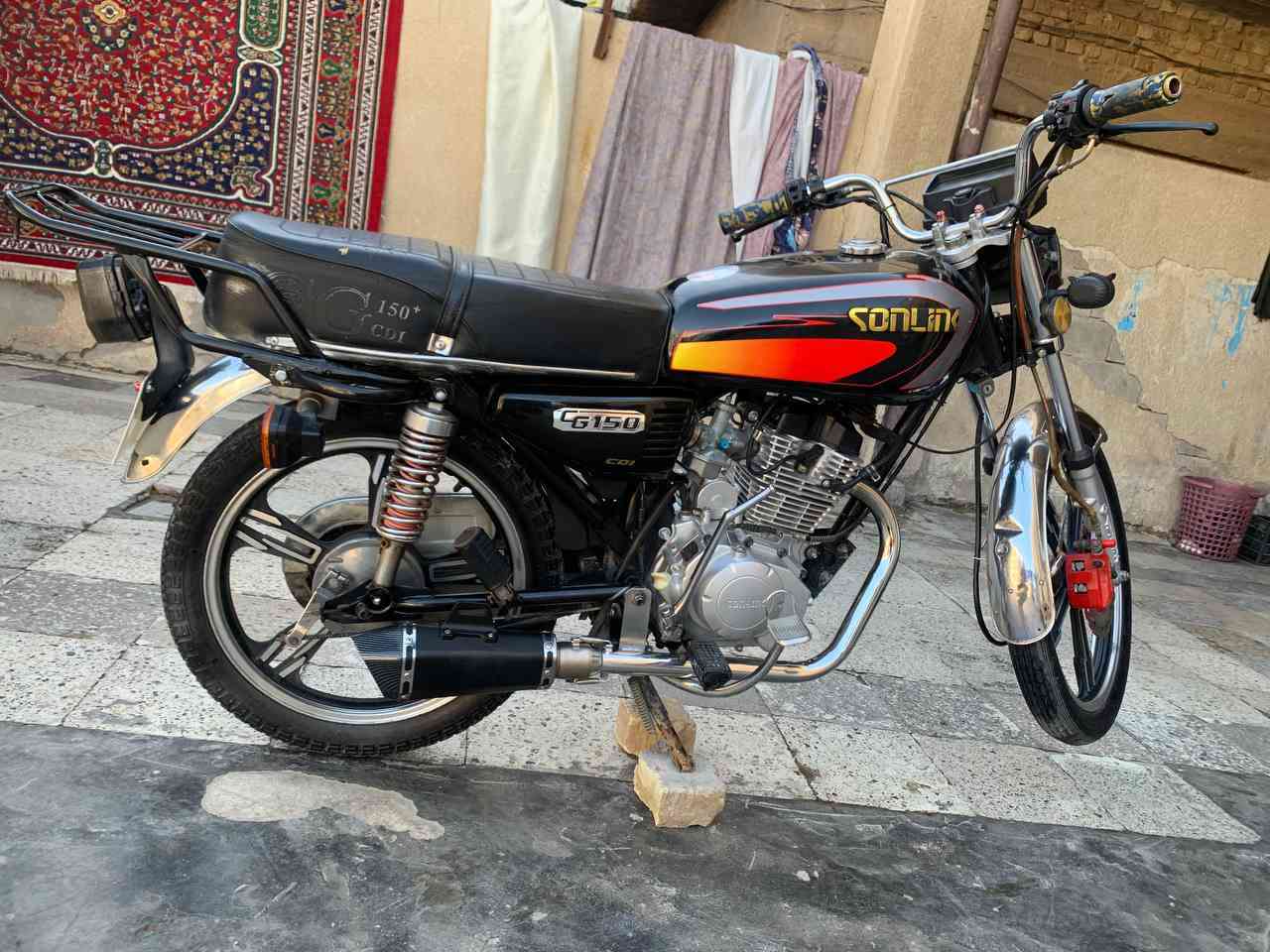 مرخصت الادمن
ايراني سونك موديل 2023
دراجه نضيفه ع اخر حبايه
صارنصه رياضي كاتم وجعره 
شلعه ومعدل تاكل الكاع 
الدراجه متعوب عليه بشكل 
كهربئيات كله شغاله نكره صلف ونص هندر 
سعر خاص مو شراي لا تعبني
اتصال او واتساب ***********
اتصال ***********
