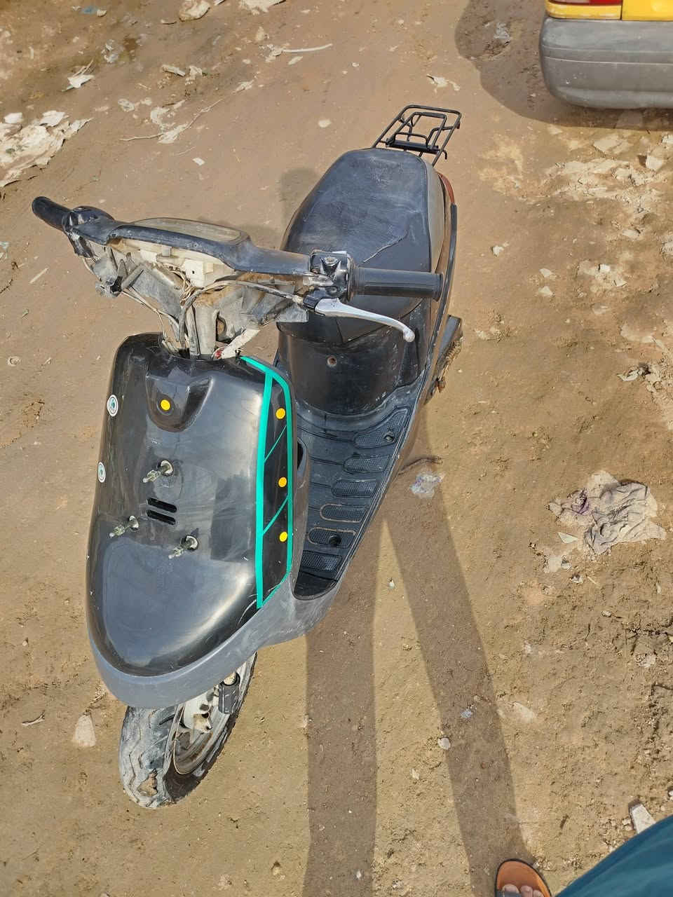 سلام عليكم
دراجه بطه للبيع ✅

دراجه حلوه ونضيفه شوفها شوف العين ✨
دراجه نكره 🌹 
سعر 190 وبيها مجال لحك الجيه 📌
مكاني نجف
الرقم  . ***********
بي واتساب
