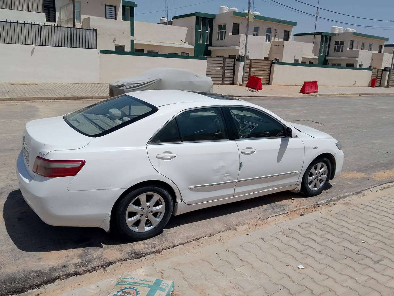 السلام عليكم من رخصة الادمن
كامري خليجي موديل ٢٠٠٧ السياره جاهزه من كلشي مكلف بلنشر 
السعر ٧٥ بيه مجال حك الجيه مكان السياره ناصريه رقم صاحب السياره
‏‪***********‬‏ اني مكلف بل نشر

