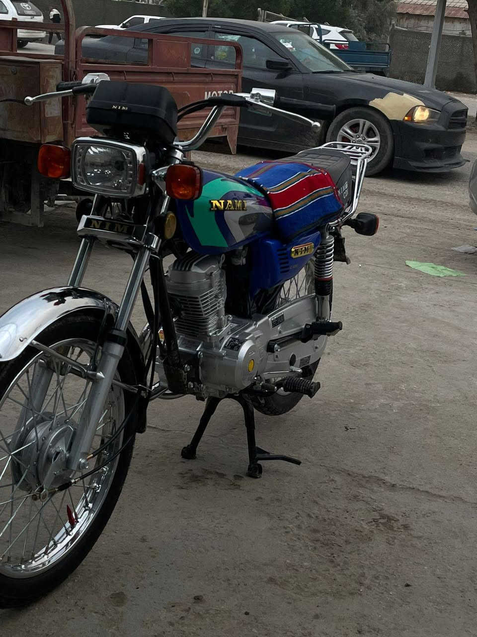 سلام عليكم نامة امتياز 2026 دراجة تخبل ثاني تبديلة دهن طالعة من معرض السلامي مكفولة كفالة عامة بيهة صالنصة ام نجمة اصلية وبعد معروف مجمع السلامي سعر 775 وليصير لوتي يسمع حجي مو حلو ***********
