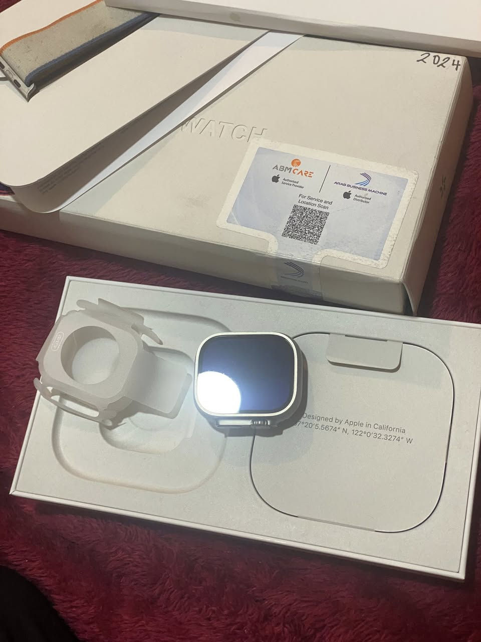 ساعه أبل ⌚️ وكالة
اللترا   2️⃣ تيتانيوم طبيعي
حجم  4️⃣9️⃣  ⛩️
                     بطاريه 1️⃣0️⃣0️⃣🔋
نظافه  1️⃣0️⃣0️⃣💯💯
اقوى ضمام ABM
ينتهي 2026/8
مركز سيمو المايسترو دورة شارع الصحه
👉👉***********
اتصال 📞واتس اب /للحجز
ضيف  الصفحه👉👉 ليصلك كل جديد يخص منتجات ابل
