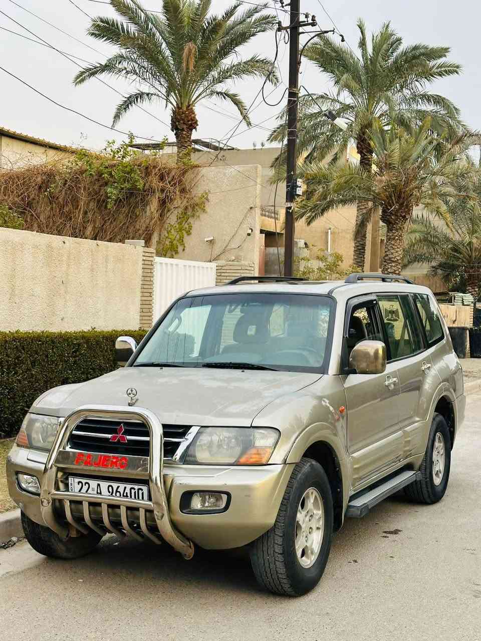 السلام عليكم باجيرو موديل 2002 حجم المحرك 3000 السيارة   سياره مكينة كير صدر تبريد جاهزة اينقص مابيهة السيارة رقم سليمانية الرقم الجديد بسمي تحويل ثاني يوم سعر السيارة 75 وبيهة مجال مكان السياره بغداد البلديات ***********
