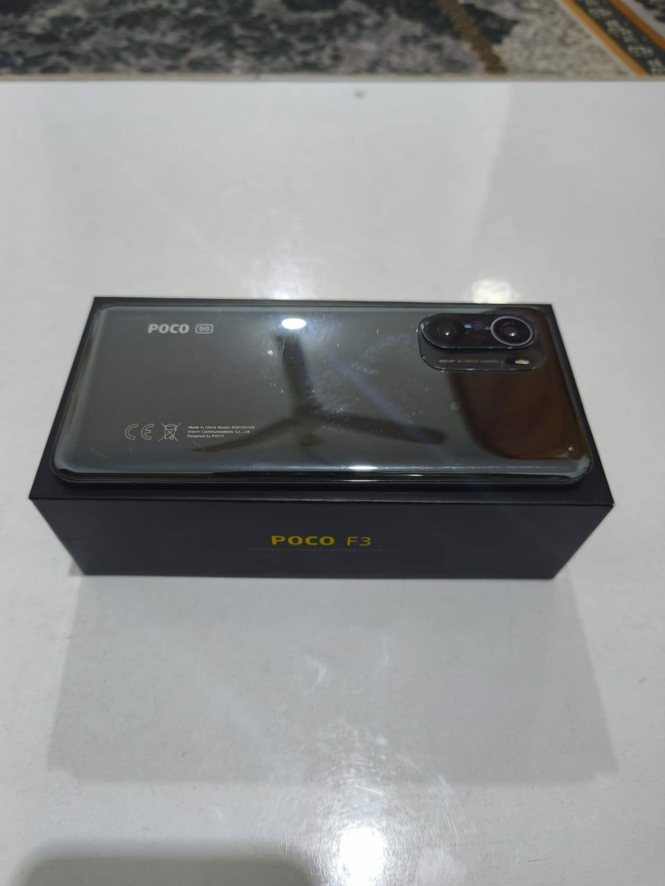 السلام عليكم جهاز بوكو F3
ذاكره 256 رام 8
ملحقات كامله كارتون مع شاحن 
سعر 225 وبي مجال قليل 
المكان نجف حي ميسان وتوصيل ماعندي رقمي ***********
