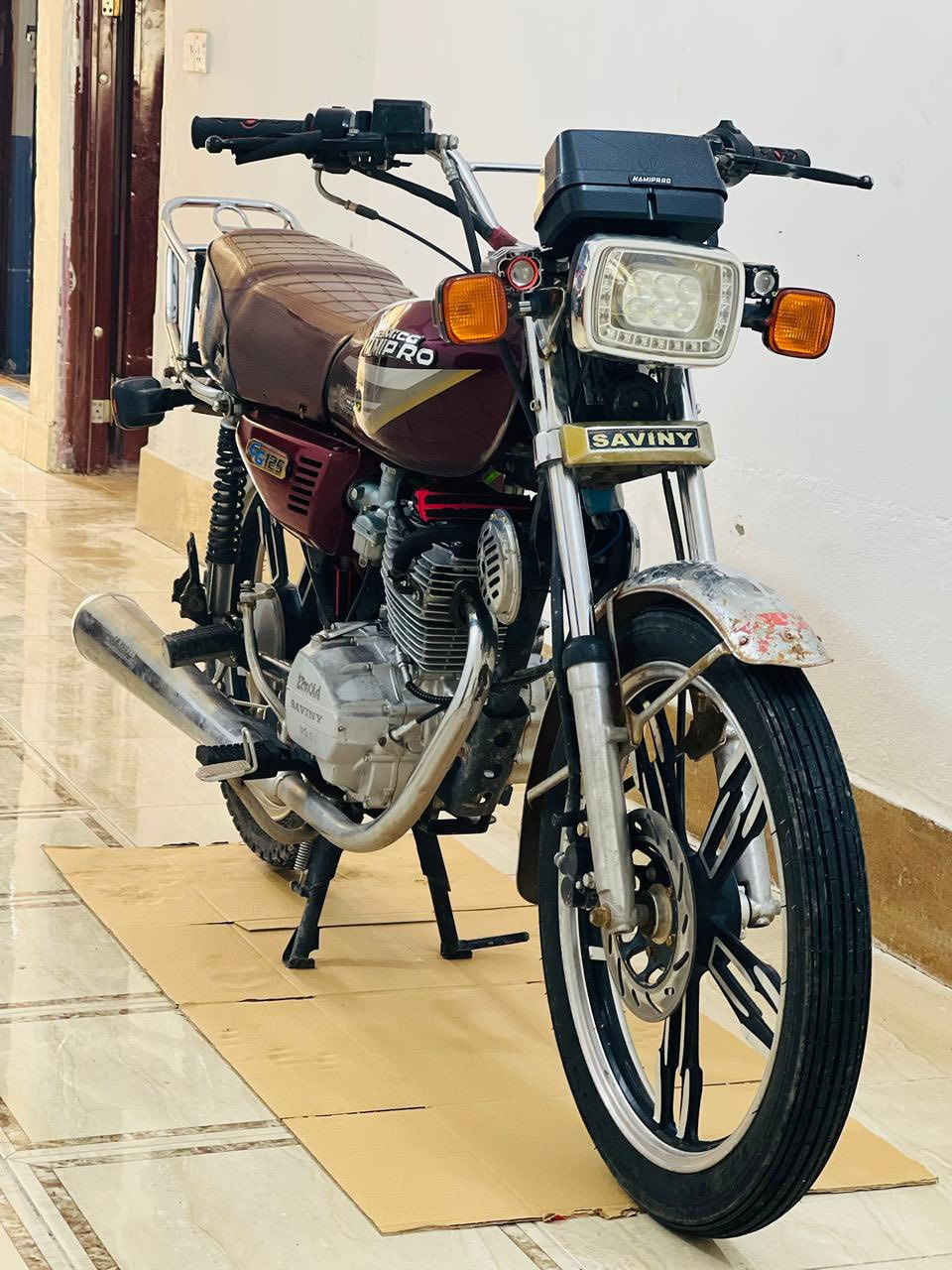 ماطور لبيع السعر 500 بي مجال مكان ديالي خانقين موديل 2019 بي ورقه اصولي ***********
