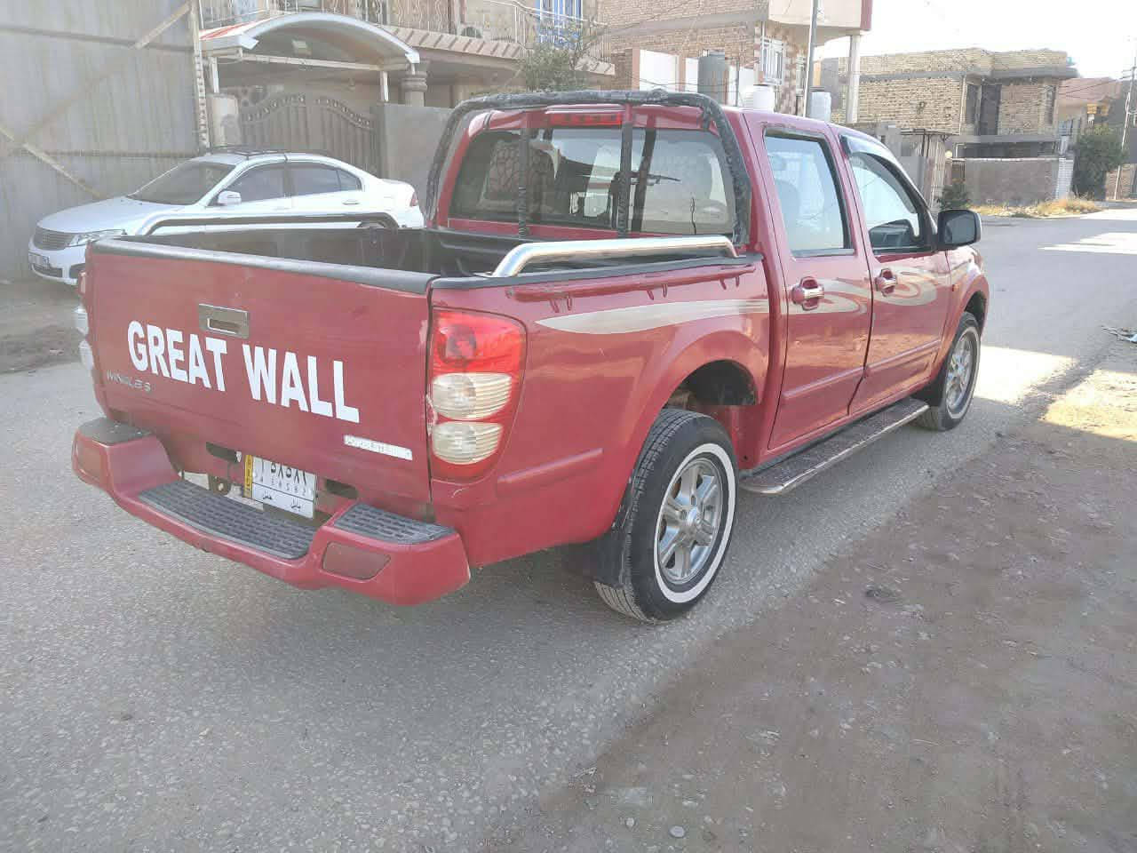 للبيع بيك اب گريت ويل 2012 مكان بابل-ابو غرق- حي الحسين 
حدادية جديدة 
دوشمة داخل
تخم تاير نظيف
مكينه نظيفه
فقط صفحة البدي قطعه مبدله 
السعر 68 وبيها مجال
للتواصل واتساب او هاتف
***********
