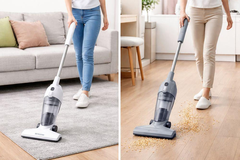 الاسم: مكنسة كهربائية عمودية
الوصف: مكنسة كهربائية عمودية خفيفة وسهلة الاستخدام، مناسبة لتنظيف السجاد والأرضيات الصلبة بكفاءة. تتميز بتصميم عملي، حاوية غبار شفافة سهلة التفريغ، ومقبض مريح يساعد على الوصول.  للأماكن الضيقة، لتجربة تنظيف سريعة ومريحة في المنزل  600واط،الألوان ابيض رصاصي،طول الواير 4 متر،موديل BOM-902 بغداد, العراق


**إذا كنت صاحب هذا الإعلان وتريد حذفه لأي سبب، رجاءا أرسل رسالة إلى الدعم الفني**