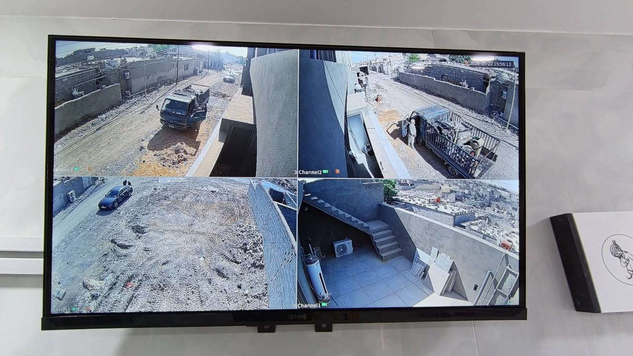 ✅المنصب مالك للكاميرات المراقبه تم تنصيب كاميرات المراقبة  تم العمل في منطقة الأمين الثانية نوع الكامرت دهوى 2 ميكا ومنطقة الرستمية دهوى 2 ميكا صوت وصورة تو وي 
✅يتوفر لدينا جميع انواع كاميرات المراقبه وملحقاتها 
✅يتوفر كادر فني تنصيب وصيانه كافة كاميرات المراقبه
♦️حافظ على ممتلكاتك الخاصة 
♦️وشاهدها عبر العالم اين ما كنت على طريقة الP2P
⚠️علما العمل حسب طلب زبون
#رضى #الزبون #غايتنا
المهني مالك للكاميرات والستلايت 👨‍🔧👨‍🔧
#دع_العمل_يتكلم
يتوفر لدينا كافة الكاميرات الحديثه
✅ليلي ملون
✅UPS تشغيل 3 ساعات متواصله
✅تسليك واير نحاس اُصًلًيےّ مسلح 
✅تنفيذ وتجهيز مواقع 👍👍
✅ضمان سنة عمل ومواد👌👌
✅استشارات فنية👨‍🔧👨‍🔧
للاستفسار 📲***********                العمل في جميع منطقة الأمين الثاني وجميع مناطق بغداد
