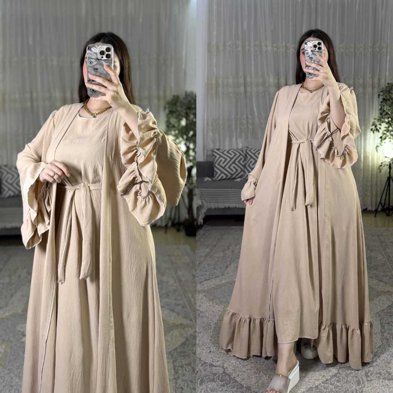 بشت + بينصل + حزام

خامة لينن شرط الفحص 

فري سايز لحد 85 كيلو 

الدرزن 135
سعر القطعه مفرد  18

توصيل جميع المحافظات 5 الف

للحجز مراسلتي خااص بغداد, العراق


**إذا كنت صاحب هذا الإعلان وتريد حذفه لأي سبب، رجاءا أرسل رسالة إلى الدعم الفني**