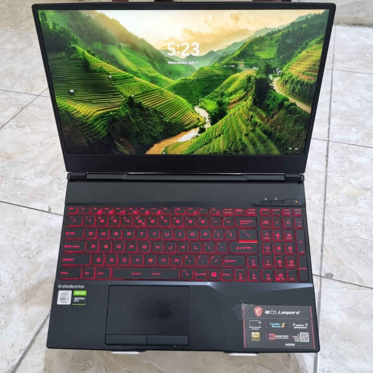 🔥  وحش للبيعmsi gl65 leopard 🔥

⚡ المعالج: Intel Core i7-10750H بسرعة 2.6 GHz
🧠 الرام: 24GB – أداء سلس ومتعدد المهام
💾 التخزين: 932GB HDD + 477GB SSD NVMe Kingston – سرعة عالية ومساحة كبيرة
🎮 كرت الشاشة: NVIDIA GeForce GTX 1660 Ti 6GB + Intel UHD Graphics 128MB
🖥️ نظام التشغيل: 64-bit، دعم اللمس مع 15 نقطة لمس

📌 مميزات إضافية:
 • مثالي للألعاب، التصميم، برامج التطريز والهندسة
 • أداء ممتاز لتعدد المهام وتشغيل البرامج الثقيلة

💰 السعر: [750الف]
📍 الموقع: [ديالى بعقوبة]
📩


**إذا كنت صاحب هذا الإعلان وتريد حذفه لأي سبب، رجاءا أرسل رسالة إلى الدعم الفني**