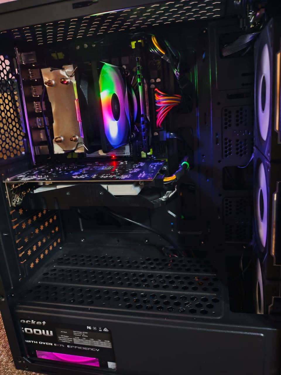 xeon E5 -2666 V3(جديد)
X99 motherboard (جديد)
Gtx 1050ti (used)
16 GB DDR4
Ssd 128 +HDD 500
PSU -500 واط

توصيل جميع المحافظات
اعلى سعر ابيع وشكراً حط سعرك وتدلل

تجميعة جاهزة شادها بيدي ومفحوصه وحرارات ممتازة
تفيد للي يريد يدخل لعالم البيسي ويتعلم من الصفر


**إذا كنت صاحب هذا الإعلان وتريد حذفه لأي سبب، رجاءا أرسل رسالة إلى الدعم الفني**