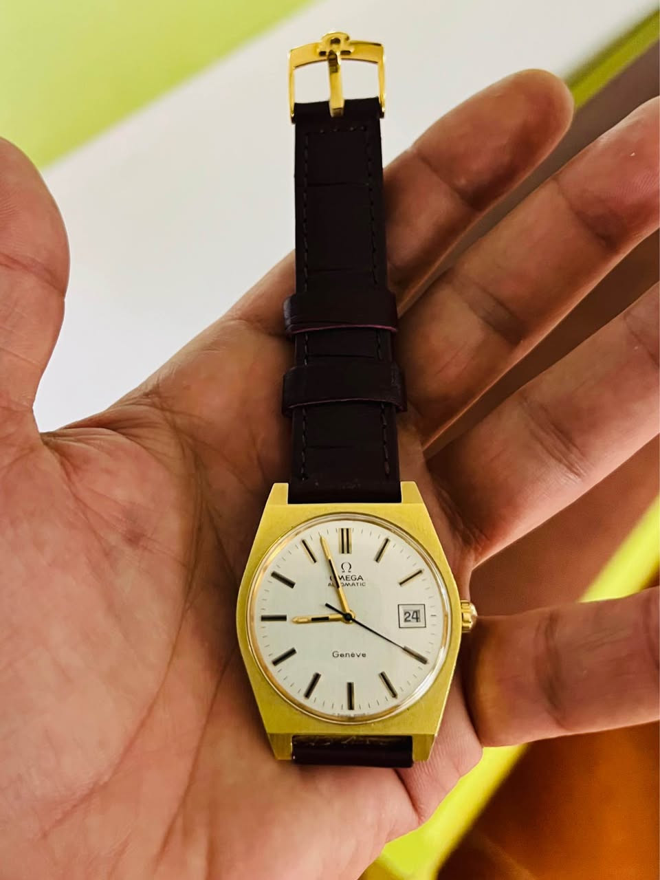 Nouveau 
OMEGA GENEVE AUTOMATIC (1973)
166.0113
Cal 1481
Tanger طنجة, طنجة أصيلة


**إذا كنت صاحب هذا الإعلان وتريد حذفه لأي سبب، رجاءا أرسل رسالة إلى الدعم الفني**
