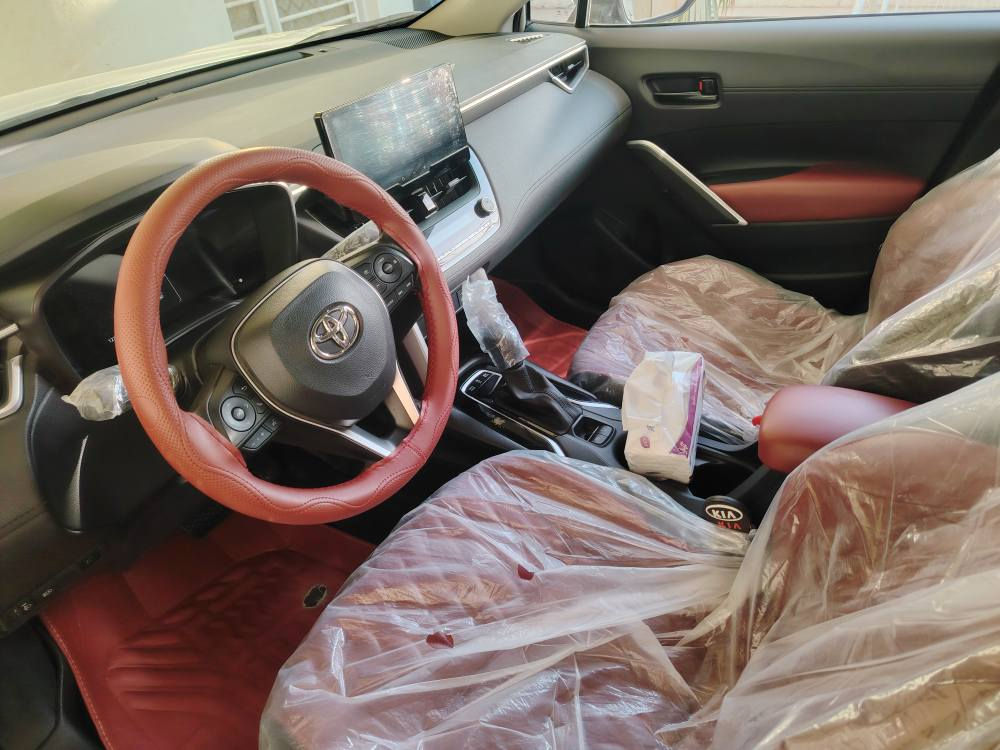 تويوتا فرونتلاندر للبيع 
مكفوله 
اربع كاميرات محيطية رقم بغداد باسمي ( تحويل) 
 
الموديل:2024
المحرك: 2000 هايبرد
 عداد مسافة 17 الف فقط 
 كشنات جلد أصلي ماروني 
 ويل كب 
 شاشة كبيرة مع كاميرا 360 درجة بلادي
 بصمة دخول وتشغيل 
 رادار – تحديد مسار – قيادة ذاتية - 
هاند بريك كهربائي – أوتو هولد – مانع انزلاق
 درايف مود – بور مود- ايكو مود 
فتحة سقف سلايد
 لايت أوتو
 سبير ما نازل 
الشراي يتصل

 ***********
مكان السياره الديوانيه ديوانية, القادسية
