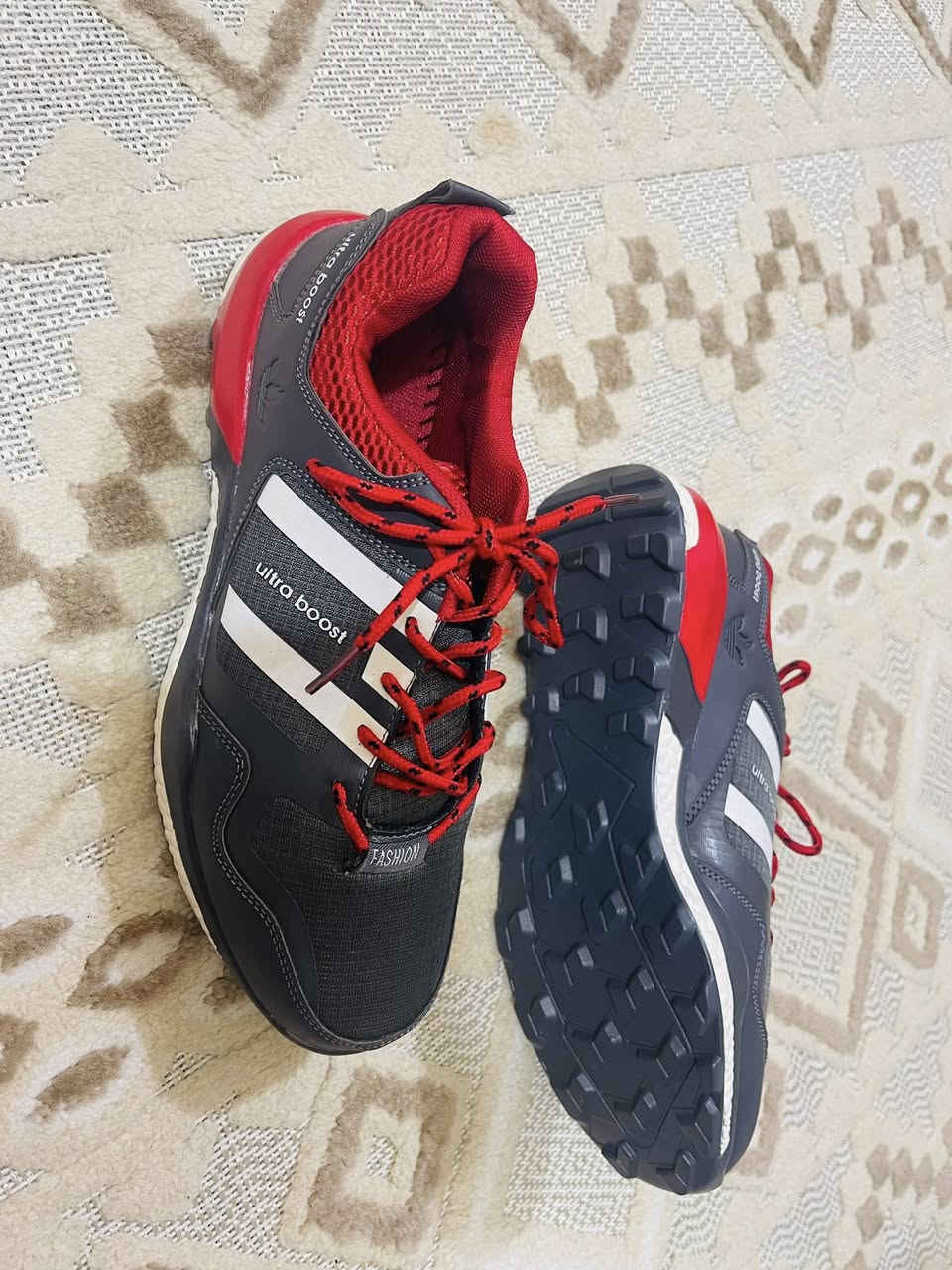 تخفيضات  حذاء رياضي سعره ب٧ والقطع محدودة ويوجد توصيل لكل محافظات والقياسات ٤٢-٤٣ باقي ٤قطع فقط


**إذا كنت صاحب هذا الإعلان وتريد حذفه لأي سبب، رجاءا أرسل رسالة إلى الدعم الفني**