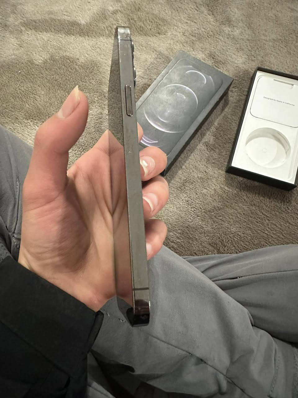 12promax💯
خەلیجی
128gb
1sim esim
Battry85 biladi
نەکراوە دەسکاری نەکراو لێرە کراوە زەمانی ١٠٠٠ وەستا
Raqam📞***********
