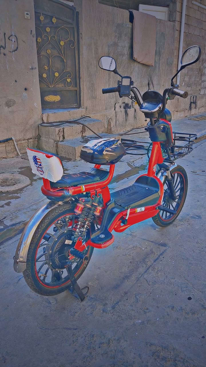 بايسكل شحن موديل 2025 دراجه مال بيت كلها بل شرط بس كهربائيات يحتاج لها ترتيب حالين ما تشتغل  سعره 125 بيه مجال قليل كركوك قادسيه الثانيه الرقم ***********
