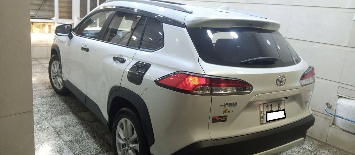 كورلا كروز 2025 فول مواصفات  رقم بغداد  مكفولة 

تحكم استيرن فول 

بصمة تشغيل وابواب 

فتحة سقف 

4 كامرات 

لايت زنون 

شاشة ابل كار بلي 

رادار 

تحديد مساس 

حمالات 

محرك 2000 هايبرد 

داخل جلد احمر 

كراسي كهرباء 

صندوك كهرباء 

تبريد قطعتين 

السيارة جديدة بدون صبغ وبدون بارد وبدون تكحيل  وماشية قليل 

للبيع بسعر 18500$ بيهه مجال بسيييط 

الاتصال على هاتف *********** 

العنوان /بغداد
