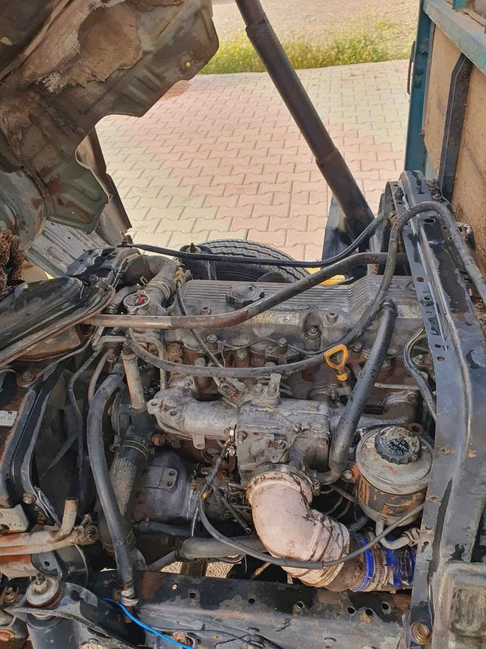 داينا  تويوتا بتره للبيع السعر 55  وبيهه مجال  محرك  كير  اكسل  مكفولات  صدر جديد  محرك 14 B كاز  تخم تاير جديد  موديل 93  رقم ديالى  سنويه لحد نهاية سنه 26 رقمي  *********** العنوان ديالى جلولاء
