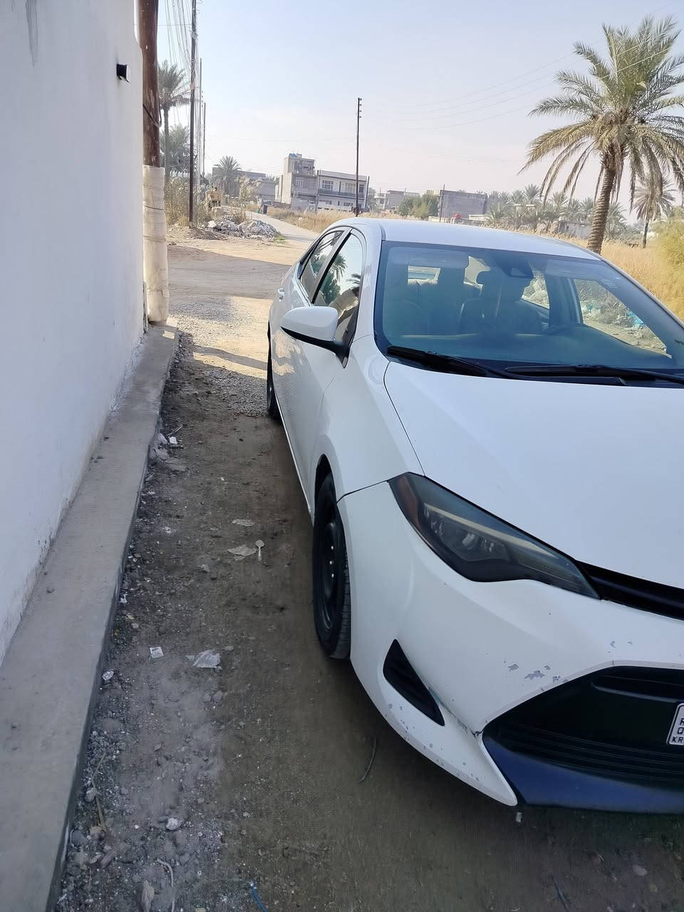 كورلا  2019 رقم اربيل  بيها قطعة وحدة تبديل  وقطعتين على كد اشبرين السيارة بسمي مكاني بغداد  ***********
