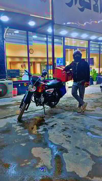 دراجة بوكسر موديل 2021 دراجه كلشي شغال بيه مابيه اي نقص بس للامانه مجف...