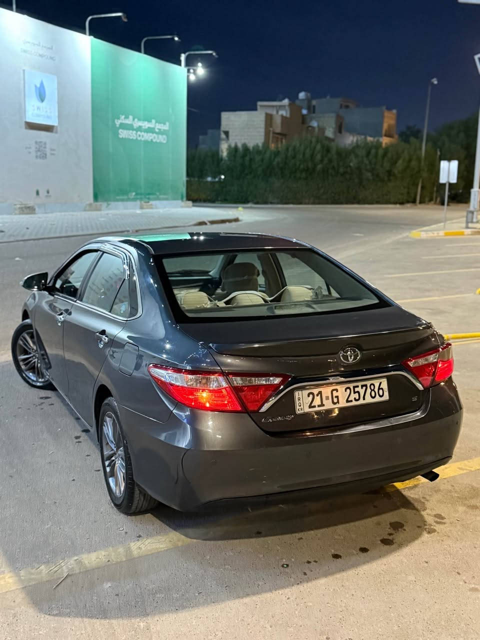 كامري 2016 خليجي رقم سليمانيه الجديد
محرك 2500 4 سلندر اقتصاديه جدا
سياره كامله بدون اي نقص محرك كير تبريد ثلج
بيها 4 قطع صبغ فقط بسبب شخط
مواصفات ستندر حساس خلفي تبريد قطعتين شاشه كامره
السياره كلش نضيفه وحلوه ترايكرللسعوديه
راعيها عربي من بغداد شرط التحويل فقط
السعر 135 وبيها مجال بسيط 
مكانها المنصور
*********** بغداد, العراق

