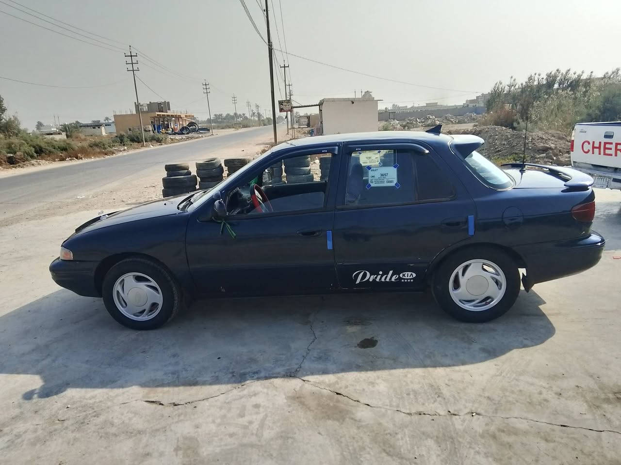 السلام عليكم كيا سيفيا للبيع الموديل 1993 محرك جير وصدر خيرما الله كهربات شغاله السياره بسمي التحويل ثاني اتهدلك بدون ضربه صابغ جمالي العنوان واسط الصويره السعر 42بيعه مجال بسيط تفاصيل على هذا  الرقم***********
