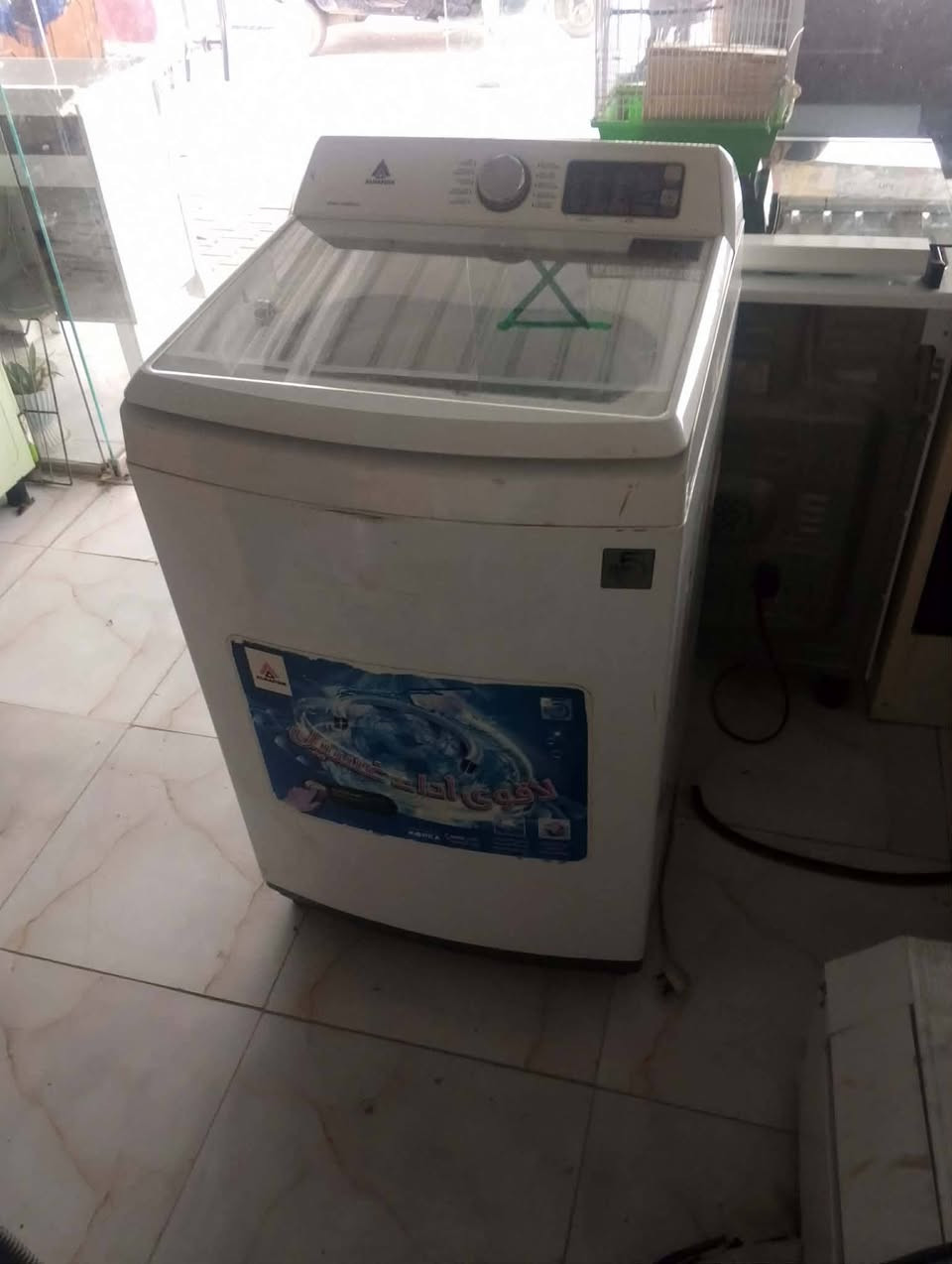 سلام عليكم 
اغراض للبيع كلمن وسعره نضافه فول شرط شغل 
طباخ كاونتر غساله عادي واتماتيك ثلاجه مجمده 
للاستفسار ‏‪***********‬‏واتساب
