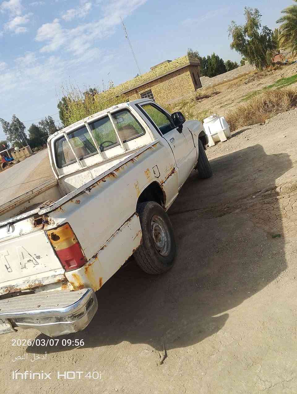 سلام عليكم بيكم للبيع موديل 89 مكينه جديده حداديه جديد سيارة مكفول من الصبغ والضربه مكفول كفاله عامه سيارة ما ملعوب بيه السعر 24 وبيه مجال مكان ديوانيه السنيه الرقم ***********
