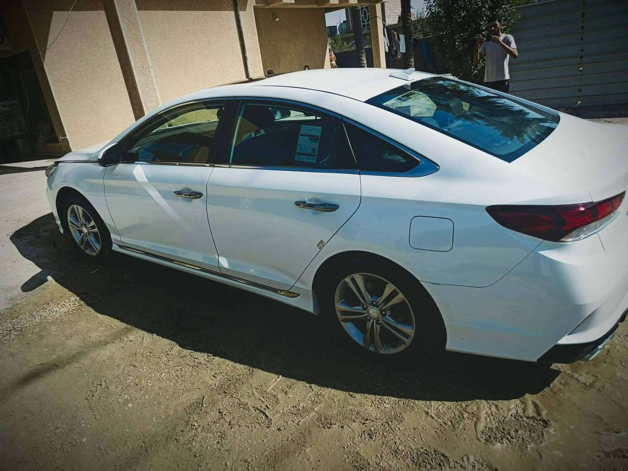 السلام عليكم.  سوناتا سبورت 2019  محرك  2400فول مواصفات أمريكي ظرر حالوب بدون ضربة بدون أي صبغ محرك كير مكفول عنوان الانبار عامرية الفلوجة  سعر  150 م ***********
