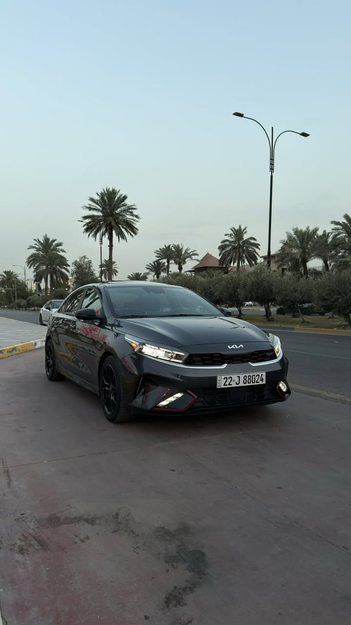 فورتي GT للبيع
وارد أمريكا 
الضرر: صندوق فقط كما موضح بالصورة
السنة: 2022
محرك: 1.6 تيربو 
عداد الأميال: 46,000 كم
اللون الداخلي: أسود مع تطريز أحمر
بصمة
تشغيل عن بعد 
بدون ايرباك
لايت زنون
حساسات و رادارات خلفي و امامي 
كامرة خلفية
فتحة سقف
نظام تدفئة وتبريد للمقاعد
شاشة كبيرة تدعم نظام Apple CarPlay و Android Auto
نظام تحديد سرعة
نظام الخروج عن المسار
قيادة ذاتية 
تبريد بالمكيف الخلفي
تحكم كهربائي لمقعد السائق
إضاءة داخلية متعددة الألوان
ناقل حركة بDCT
نظام صوتي فاخر Harman Kardon
دعامية رياضية أمامية وخلفية
نظام تعليق رياضي GT
تحكم كامل بوضعيات القيادة (Smart - Sport - Normal)

السعر: 15,000$

***********

